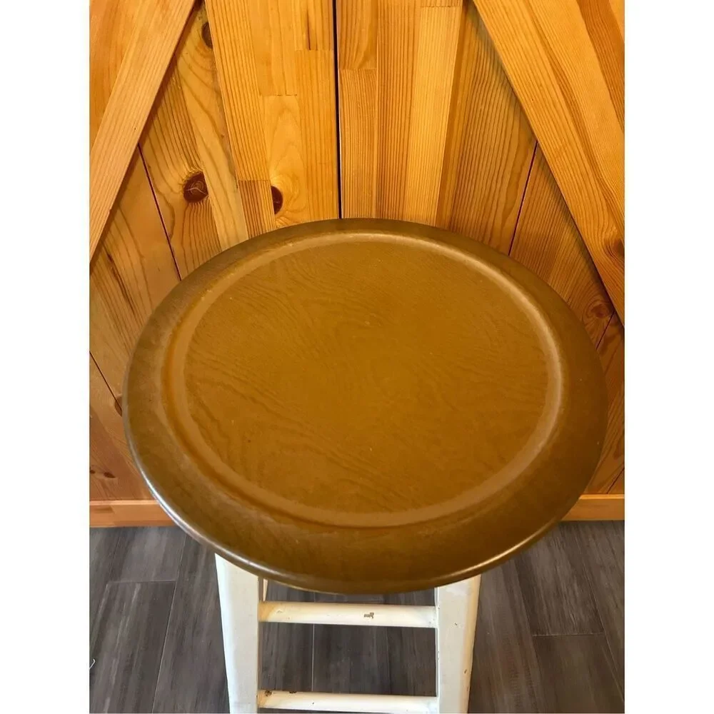 Vintage Lazy Susan California pottery 725 chip and dip set (8762)￼